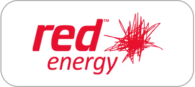 RED Energy logo